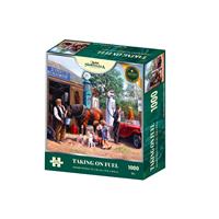 Nostalgia Collection Taking On Fuel 1000 Piece Jigsaw Puzzle