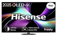 Hisense 55 Inch 55A85QTUK Smart 4K UHD HDR OLED Freely TV