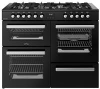 Belling 444411805 110cm Dual Fuel Range Cooker - Black