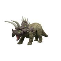 Jurassic World Wild Roar Triceratops Dinosaur Action Figure, Sounds & Attack