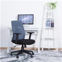 Dorel Laguna Office Chair - Black & Grey