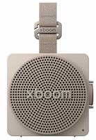 LG xboom Mini Portable & Compact Bluetooth Speaker - Warm Grey