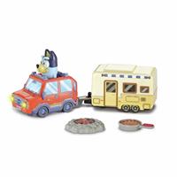 VTech Toot-Toot Bluey Fam Car & Caravan Vehicle Set
