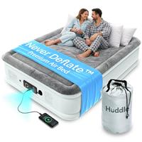 Huddle Living PVC Never Deflate Camping Air Bed - Double