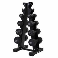 Northern Neoprene Dumbbells with 5-Tier Rack - Set of 8