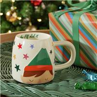 Argos Home 3D Elf Head Shape Ceramic Mug