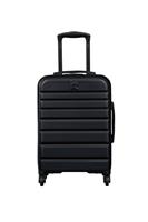 IT Luggage Concurring 4 Wheel Hard Cabin Suitcase - Black