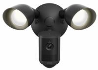Ring Floodlight Cam (2nd Gen) Retinal 2K Wired Smart Security Camera - Black