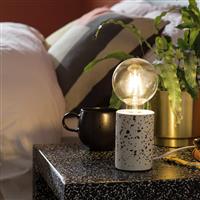 Argos Home Dash Exposed Bulb Lamp - Terrazzo