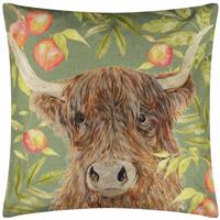 Evans Lichfield Cow Multi Outdoor Cushion