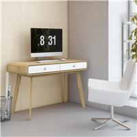 Dorel Cassie 2 Drawer Desk - White & Oak