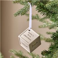 Argos Home Baby's First Christmas Hanging Ornament
