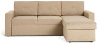 Habitat Parker Right Hand Chaise Sofa Bed - Beige