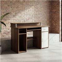 Dorel Albany 1 Drawer Desk - Walnut