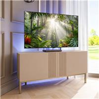 Frank Olsen Iona 2 Doors Corner 55 Inch TV Unit - Natural