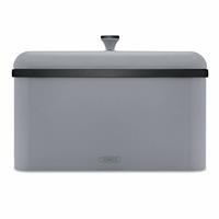 Tower Sera Carbon Steel Bread Bin - Matt Grey