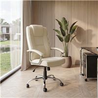 Dorel Houston Office Chair - Cream