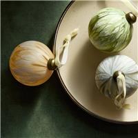 Habitat Marbled Glass Christmas Bauble - Pack of 3