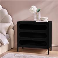 Argos Home Stephanie 3 Drawer Chest - Black