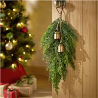 Argos Home Bells and Foliage Christmas Decorative Swag
