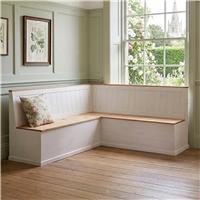 Dorel Sara Corner Bench - White