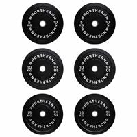 Northern Bumper Weight Plates - Set of 6