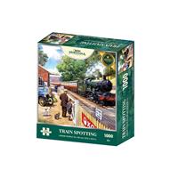 Nostalgia Collection Train Spotting 1000 Piece Jigsaw Puzzle