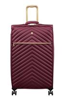 IT Luggage Plenitude Expandable 8 Wheel Soft Large Suitcase - Wine