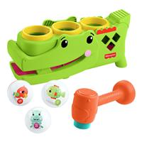 Fisher Price Sit & Tap Rolligator, Pounding Activity Toy for Baby Crawling Play