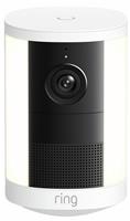 Ring Spotlight Cam (2nd Gen) Battery Retinal 2K Smart Security Camera - White