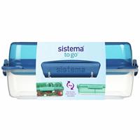 Newell Brands Sistema Lunch Stack Rectangle To Go Lunch Box