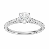 Pure Brilliance 9ct White Gold 1.25ct Diamond Solitaire Ring - L
