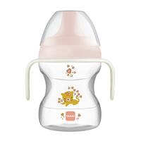MAM 190ml Learn to Drink Cup with Bottle Handles - Pink