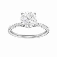 Pure Brilliance 9ct White Gold 1.75ct Diamond Solitaire Ring - M