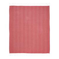 Habitat Herringbone Throw - Red - 150x125cm