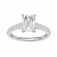 Pure Brilliance 9ct White Gold 1.75ct Diamond Solitaire Ring - M