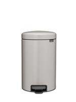 Brabantia NewIcon 12 Liter Pedal Bin - Soft Grey
