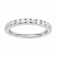 Pure Brilliance 9ct White Gold 0.50ct Diamond Eternity Ring - P