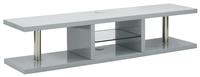 GFW Polar Wall Mounted LED TV Unit - Grey