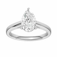 Pure Brilliance 9ct White Gold 1.50ct Diamond Solitaire Ring - N