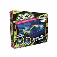 Glow Games Light Up Air Hockey Game