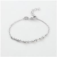 Revere Kids 925 Sterling Silver Crossed Bracelet