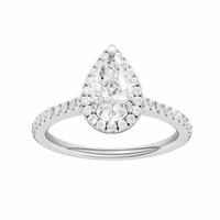 Pure Brilliance 9ct White Gold 1.00ct Diamond Solitaire Ring - N