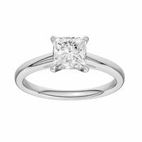 Pure Brilliance 9ct White Gold 1.00ct Diamond Solitaire Ring - O