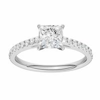 Pure Brilliance 9ct White Gold 1.25ct Diamond Solitaire Ring - L