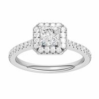 Pure Brilliance 9ct White Gold 1.00ct Diamond Solitaire Ring - M