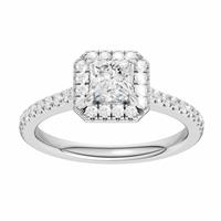 Pure Brilliance 9ct White Gold 1.00ct Diamond Solitaire Ring - P