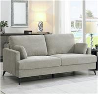Sofa Source Louie 3 Seater Sofa - Grey