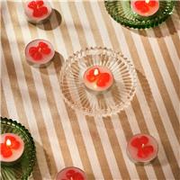 Argos Home Christmas Bow Pack of 8 Tealights - Christmas Cookie