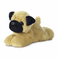 Mini Flopsies Mr Pugster Pug 8inch Plush Toy